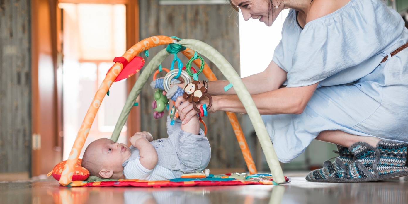 Parcours motricité bébé