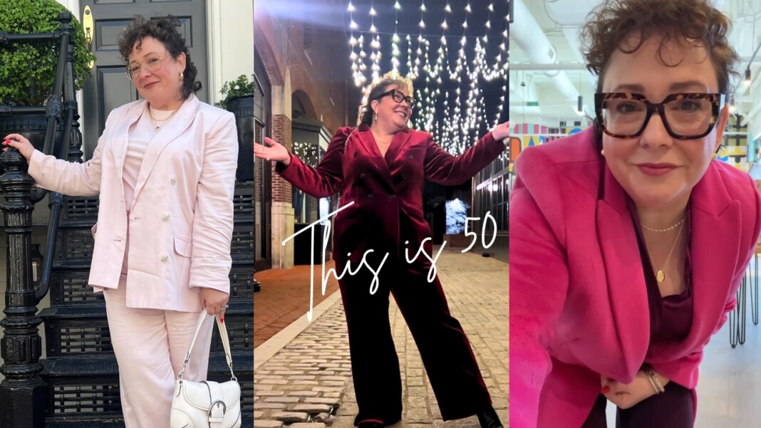 « Midsize » à 50 ans, elle partage ses looks inspirants !