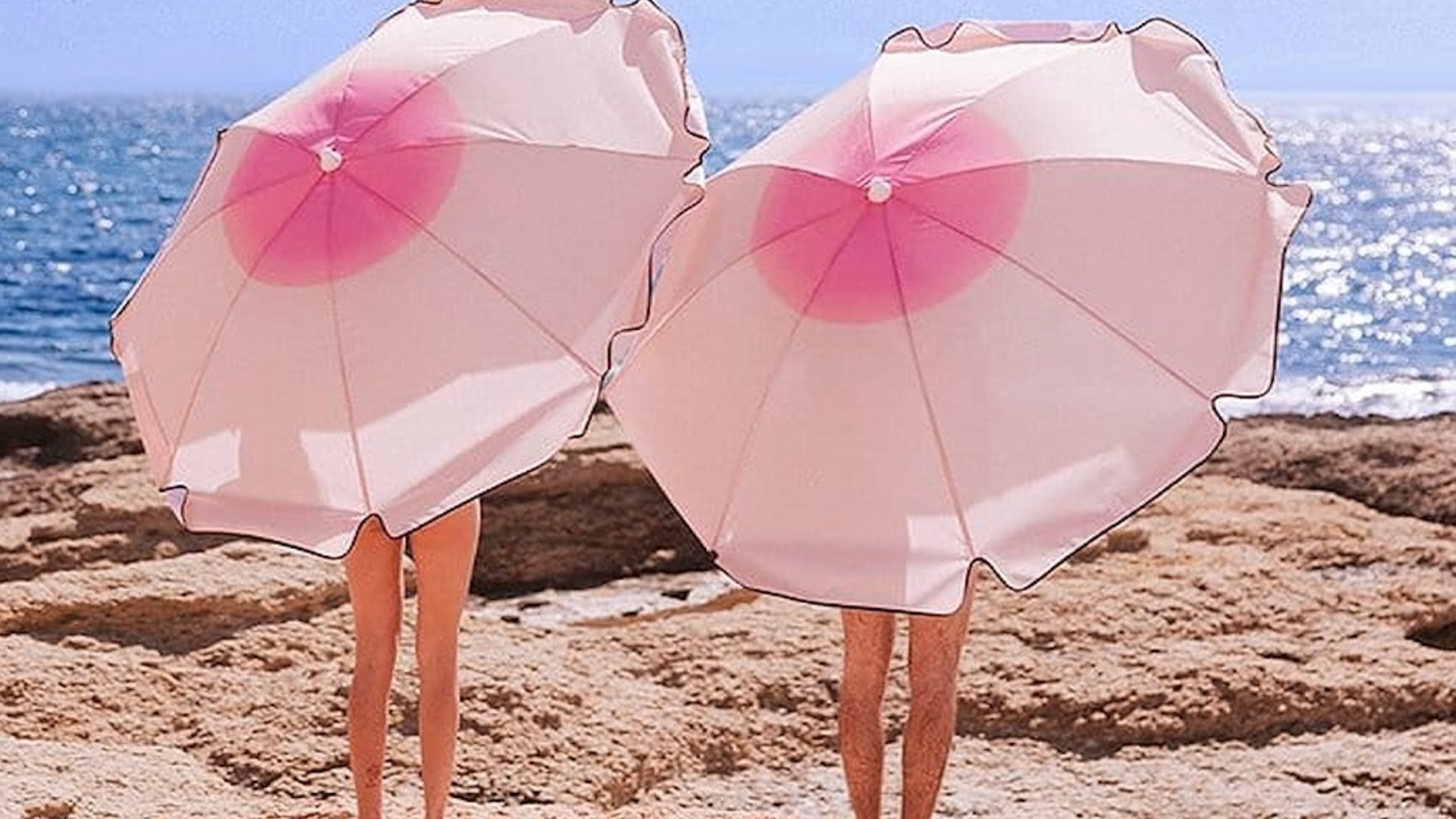 Parasols tétons