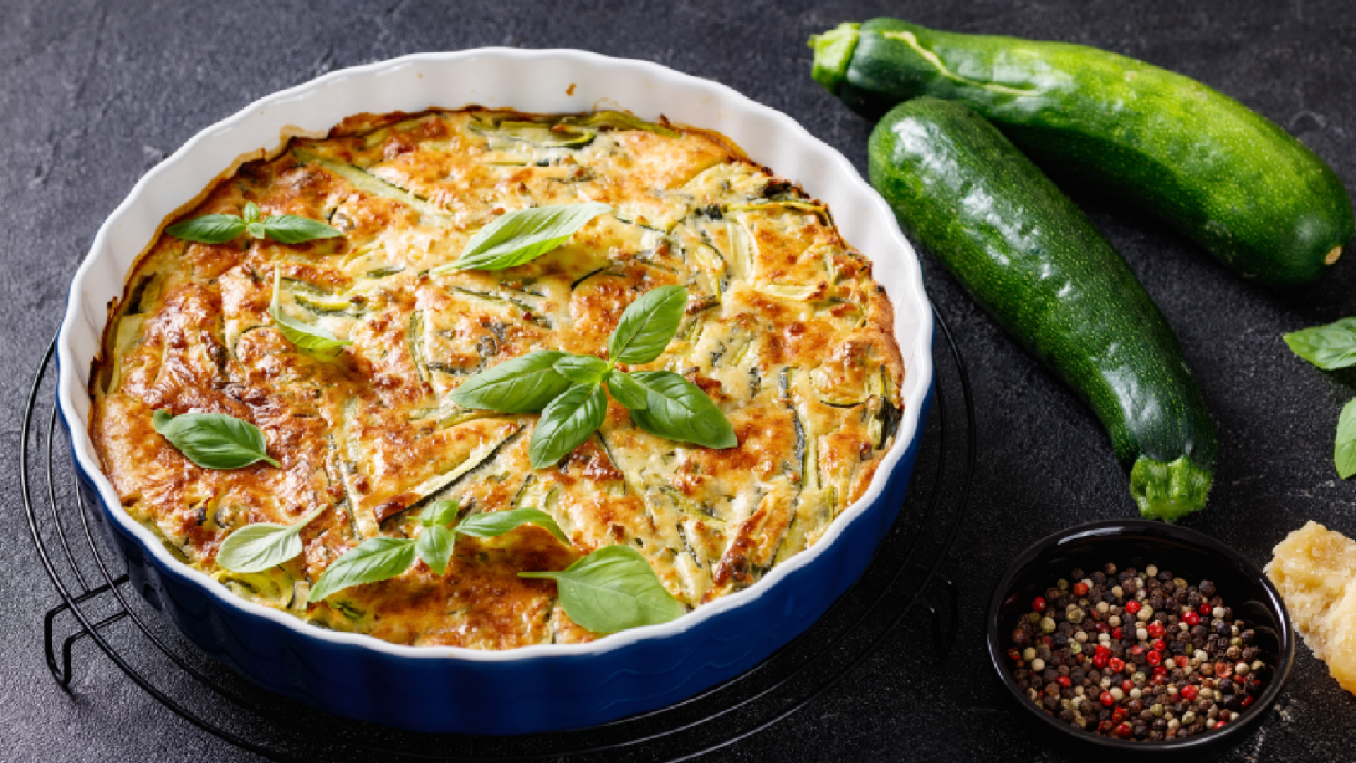 flan de courgettes