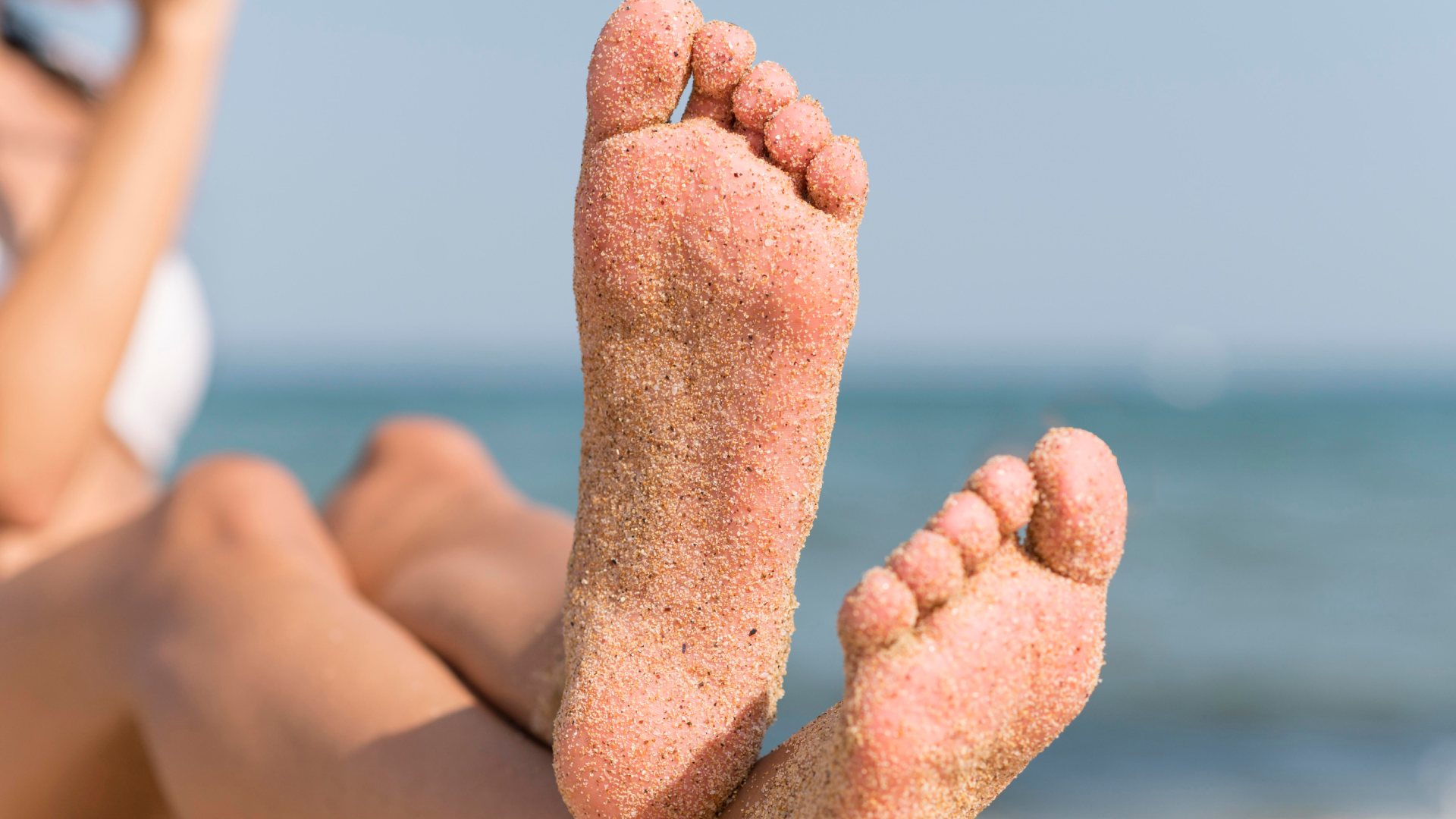 sable pieds