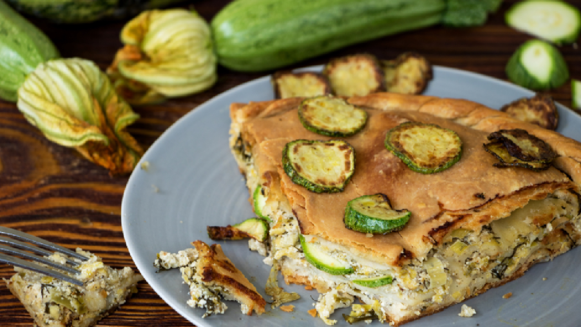 scarpaccia de courgette