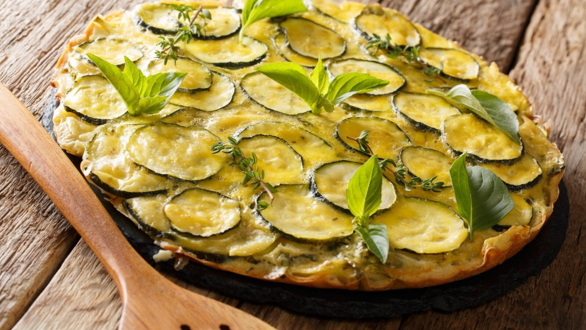 scarpaccia de courgettes