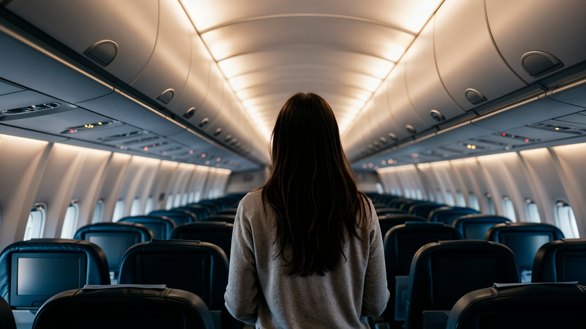 sortir en premier de l'avion amende