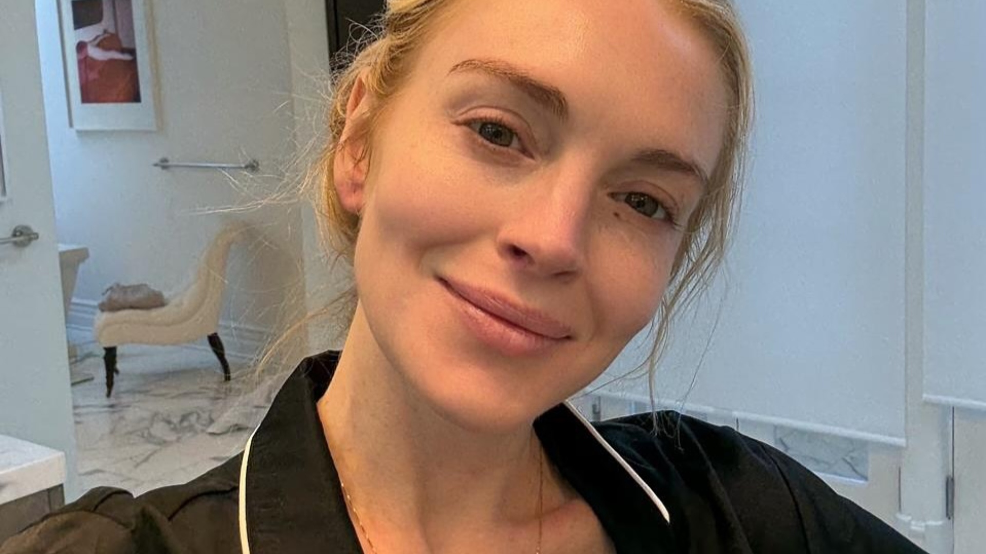 Lindsay Lohan sans maquillage
