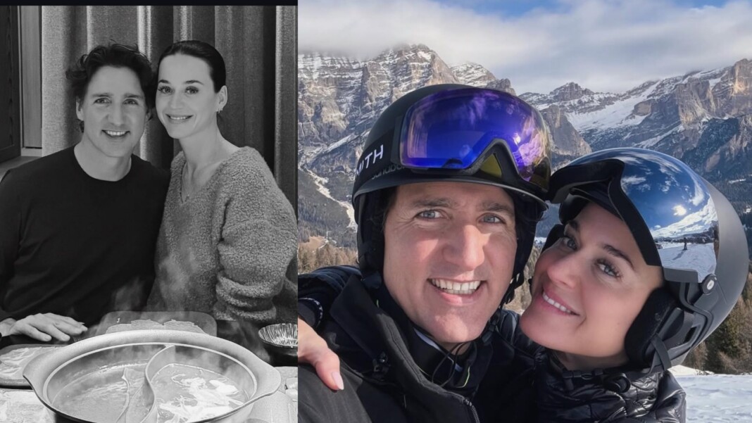 Sob os holofotes, Katy Perry e Justin Trudeau demonstraram uma bela sintonia.